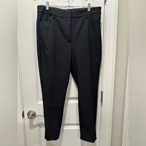 Express Editor Skinny High Rise Black Women's Dress Pants